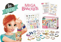Zrób to sam - MEGA ZESTAW DO BRANSOLETEK BE003-Buki, zestawy kreatywne dla dzieci