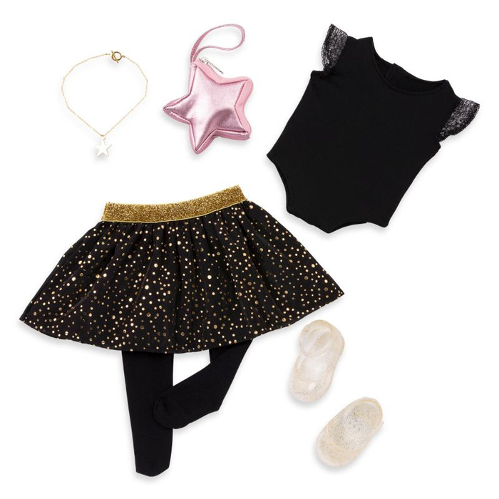 Lalka Stella 46cm z dodatkowymi ubrankami i akcesoriami Elegancki zestaw prezentowy Our Generation BD31357Z