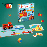 Gra kooperacyjna strażak PinPon ALARM Djeco DJ08571