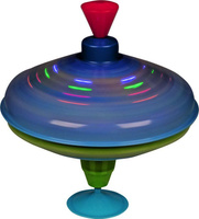 Metalowy bączek dla dzieci LED Kosmos 53800-Goki, zabawki dla małych dzieci