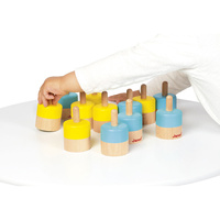 Gra memory dźwiękowe sensoryczne Janod J05309 Memory dla dzieci 