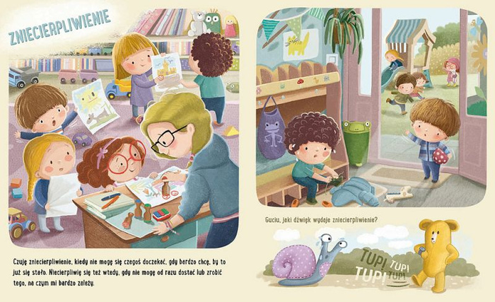 Feluś i Gucio poznają emocje Nasza Księgarnia książka dla dzieci