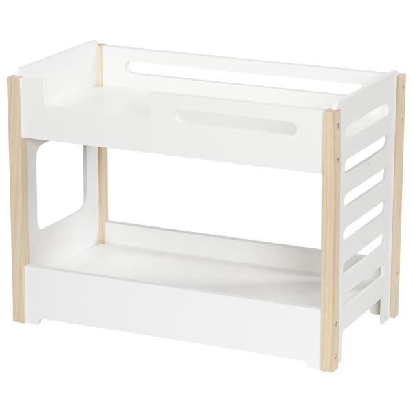 Łóżko piętrowe ze zjeżdżalnią dla lalek Goki 51451