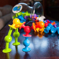 Zestaw Delux Klocki Squigz Przyssawki FA088-2 Fat Brain Toys, klocki dla dzieci