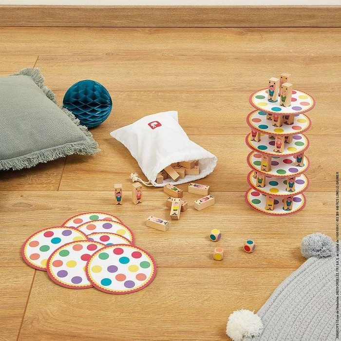 Gra zręcznościowa siłacze J02757-Janod, gra dla dzieci