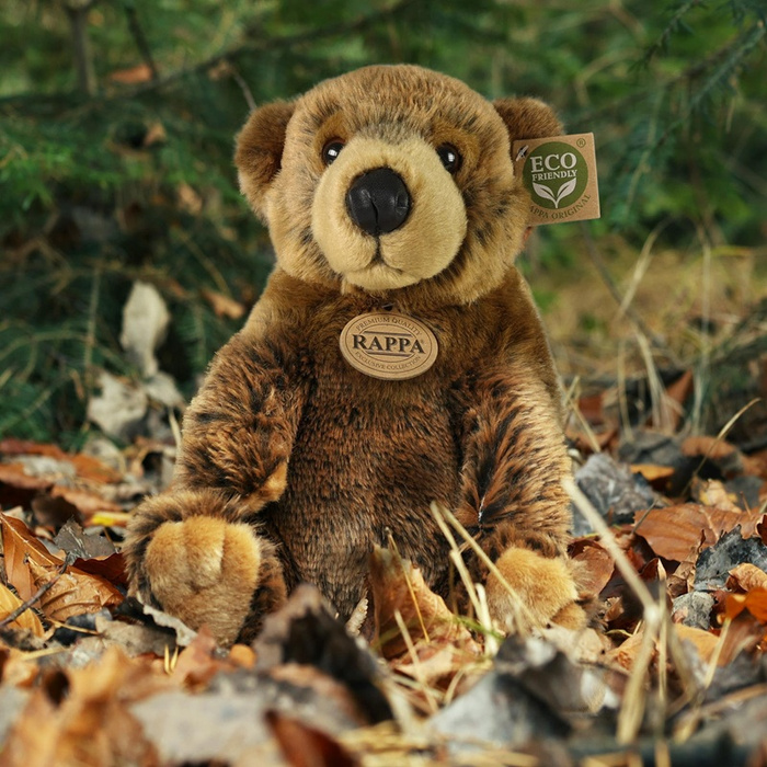 Pluszowy Niedźwiadek 25 cm Rappa 241169 ekologiczna Maskotka przyjazna środowisku
