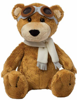 Maskotka miś Pilot Aviator Bear, 155320-Manhattan Toy, zabawki pluszowe