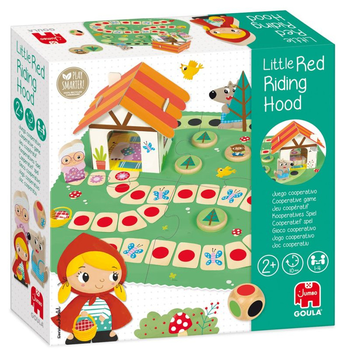 Gra planszowa dla dzieci Czerwony kapturek Goula 55262