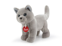 Pluszowa maskotka kotka szara Trudi 21038 Przytulanki dla niemowląt i dzieci