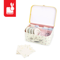 Zestaw piknikowy w walizce z akcesoriami 24 el. Shiny Grandma Janod J06637