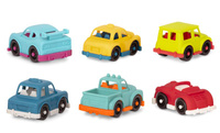 Zestaw 6 małych autek Happy Cruisers B.toys BX2265Z