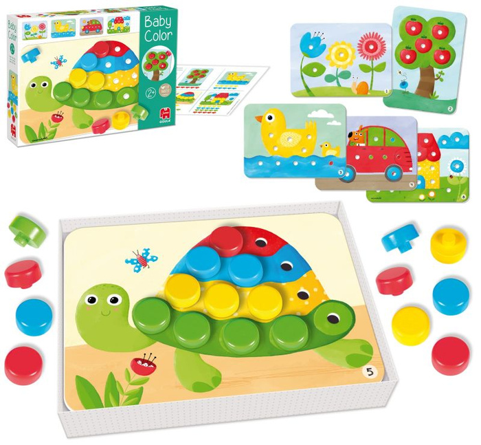 Układanki dla dzieci Kolory i kształty Goula 53140