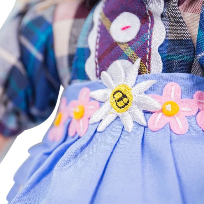 Szmaciana laleczka dla dzieci Karolina 34 cm Bigjigs BJD016