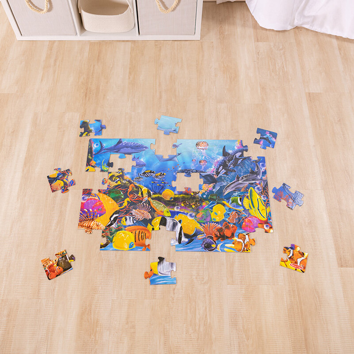 Puzzle podłogowe XL Podwodny Świat 48 el. Melissa and Doug 10427