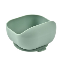 Silikonowa miseczka z przyssawką Sage green Beaba 913547