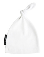 Czapeczka krasnala 0-3 Biała LL3462-Lullalove, wyprawka dla niemowlaka