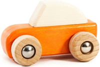 Drewniany samochód z napędem "Speed car", 49410-BAJO - samochody zabawki