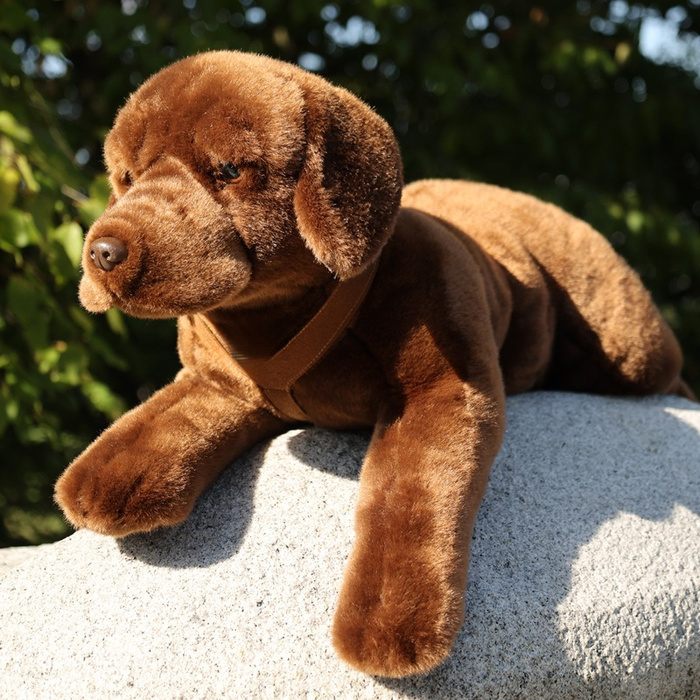 Pluszowy Labrador 61 cm Rappa 230163 ekologiczna Maskotka przyjazna środowisku