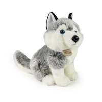 Pluszowy Husky 30 cm Rappa 220188 ekologiczna Maskotka przyjazna środowisku