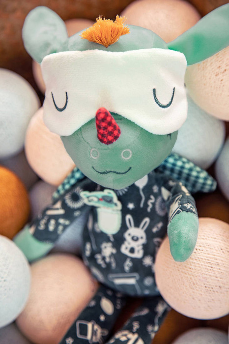 Przytulanka do spania świecąca w ciemności Smok Joe 32cm 83447 Lilliputiens