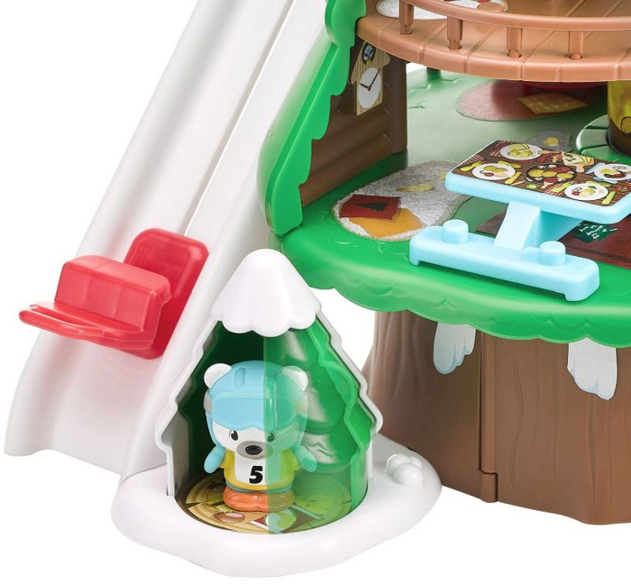 Domek alpejski zimowe drzewo Klorofil 700214 świąteczny klimat