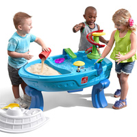 Stół wodny Statek Step2 8947 Stolik Fiesta Cruise Sand&Water Table z piaskownicą i akcesoriami do kreatywnej zabawy