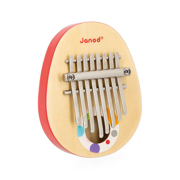 Kalimba perkusyjny instrument muzyczny dla dzieci Confetti Janod J07642