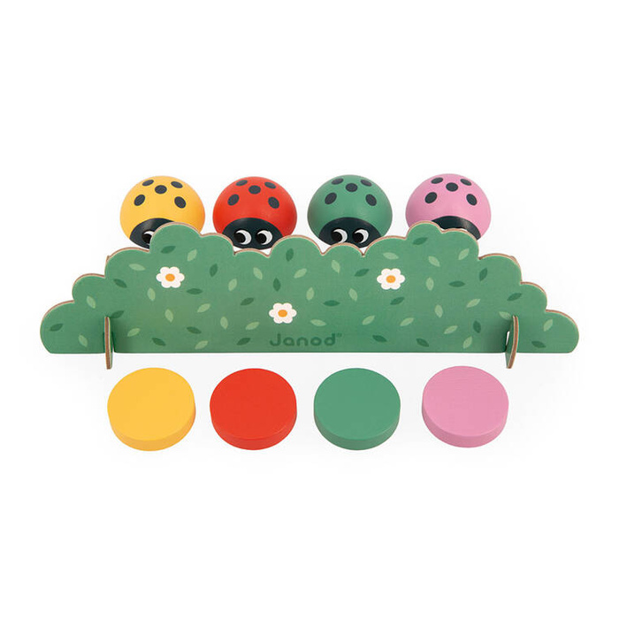 Drewniana gra pamięciowa memory Biedronki J05079 Janod