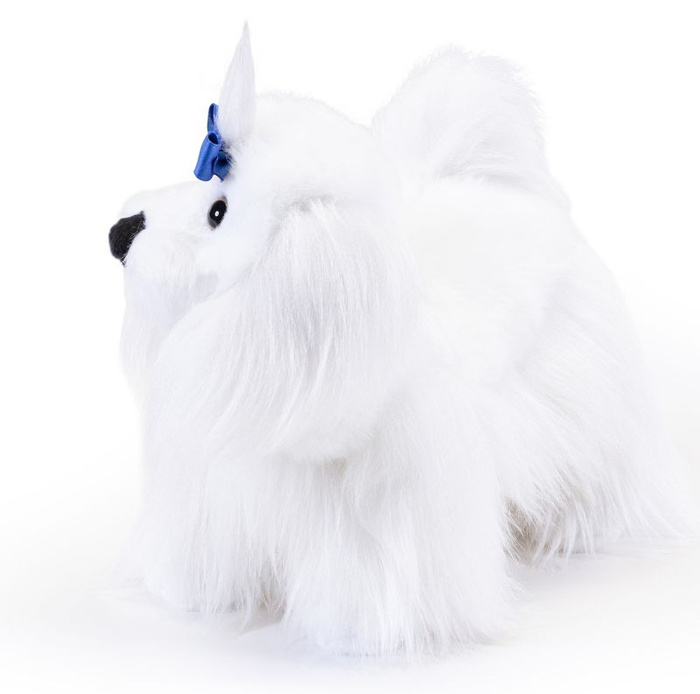 Pluszowa maskotka pies Maltańczyk M Trudi 22346 Przytulanki dla niemowląt i dzieci