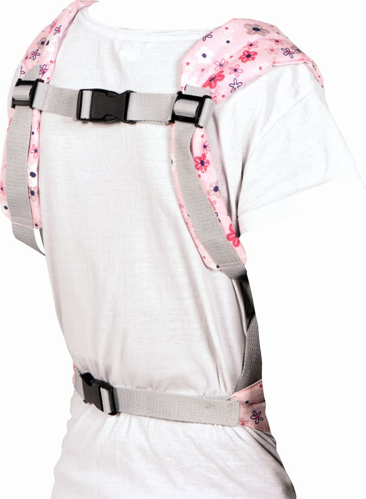 Nosidełko dla lalek z regulacją Wiosenne kwiatki Goki 51465