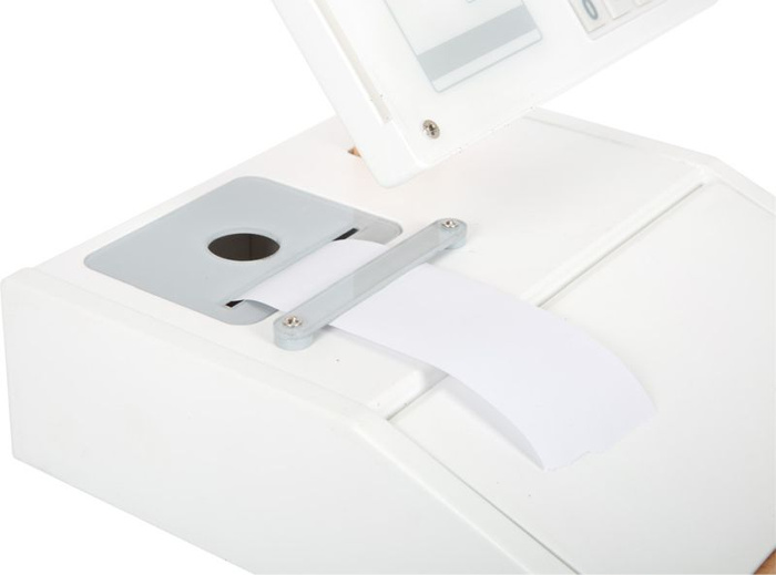 Drewniana kasa sklepowa dla dzieci z kalkulatorem Fresh Small Foot 12249-SF