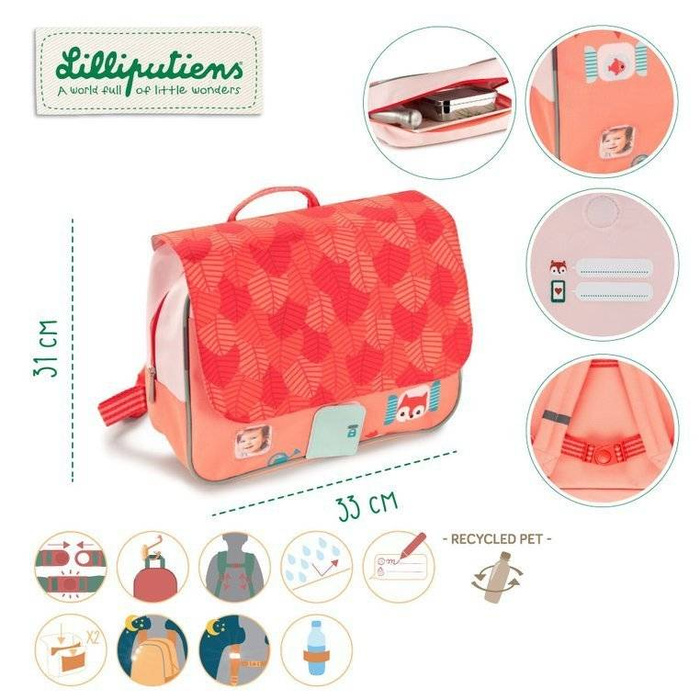 Tornister Leśny Domek 84445-Lilliputiens, plecaki dla dzieci