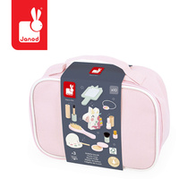 Kosmetyczka dla dzieci z 10 akcesoriami Mała Miss Jednorożec Janod J06465