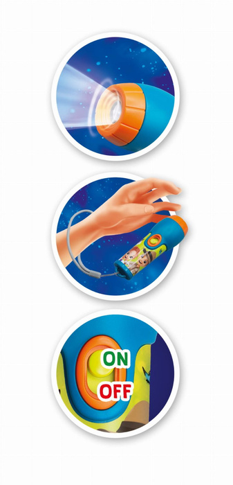 Latarka ledowa dla dzieci z paskiem na rękę Buki 6340