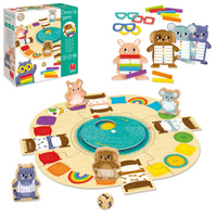 Gra dla dzieci Ubieranki Goula 53471 Kooperacyjna gra edukacyjna