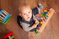 Liczydło z linami 1-10, 38210-Bajo, zabawki edukacyjne