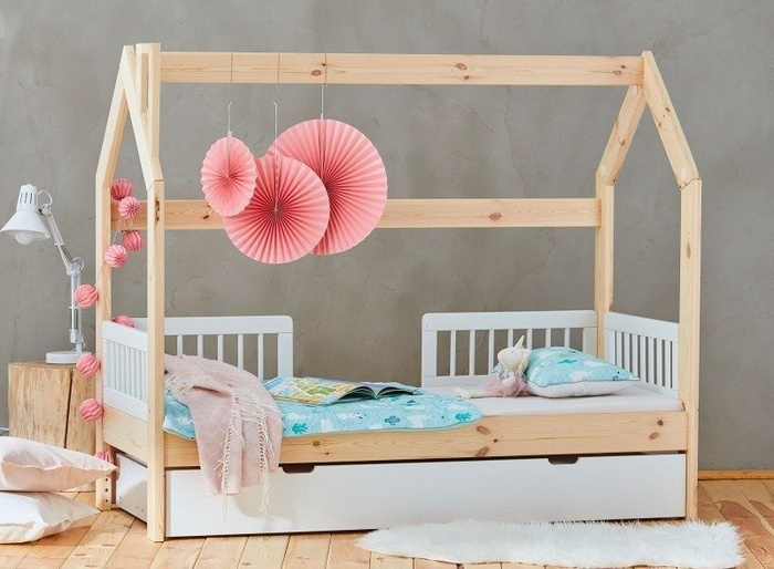 Łóżko Domek 160x70 Pinio Łóżka Domki