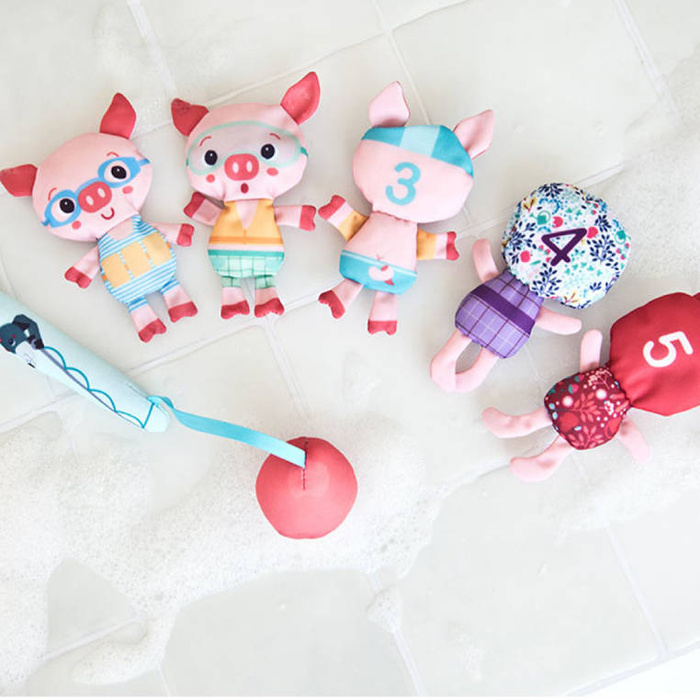 Zestaw do wędkowania w kąpieli Wilk Louis 83497 Lilliputiens