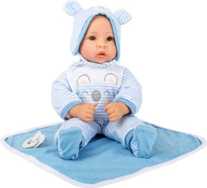 Lalka bobas dla dzieci z dodatkami Lucas 11238-Small Foot, lalki dla dzieci