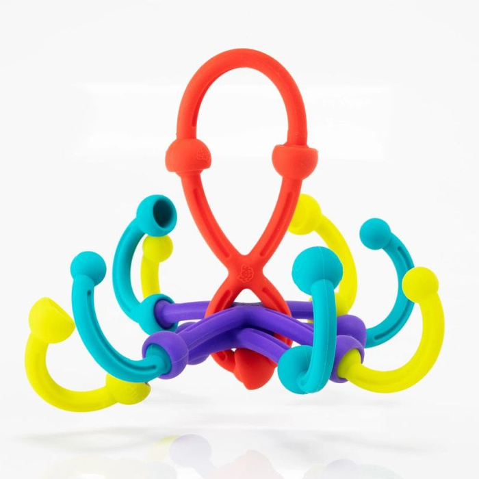 Klocki silikonowe Plip Kit Fat Brain Toys FA491-1 klocki dla dzieci