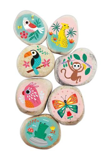 Zestaw kreatywny Kamienie do ozdabiania Janod J07922