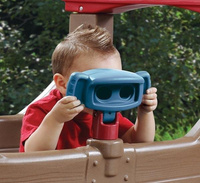 Skałka Wspinaczka ze zjeżdżalnią i lornetką Step2 84100 Małpi Gaj do kreatywnej zabawy dla dzieci