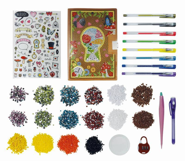 Zrób to sam - MAGICZNY PAMIĘTNIK NB003-Buki, notatnik dla dzieci