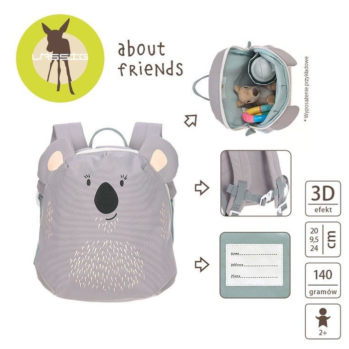 Plecak mini About Friends Koala 1203021251-Lassig