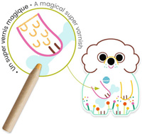 Zestaw magiczne kolorowanki Zwierzęta domowe Djeco DJ00061