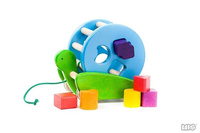 Ślimak sortroller "Kolorowa muszla", 37830-Bajo - zabawki edukacyjne