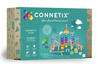 Kulodrom klocki magnetyczne Rainbow Ball Run Pack 92 el. Connetix 00092-BR