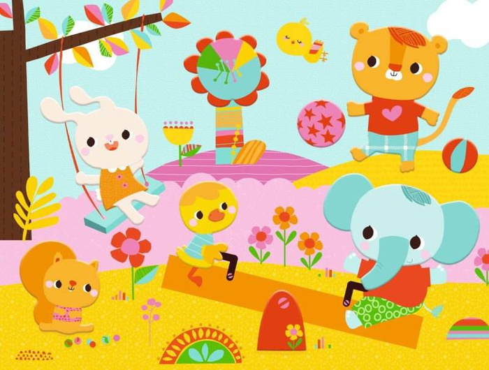 Zestaw art. PIERWSZE KOLAŻE- MÓJ DZIEŃ DJ09873-Djeco, zestaw artystyczny dla dzieci