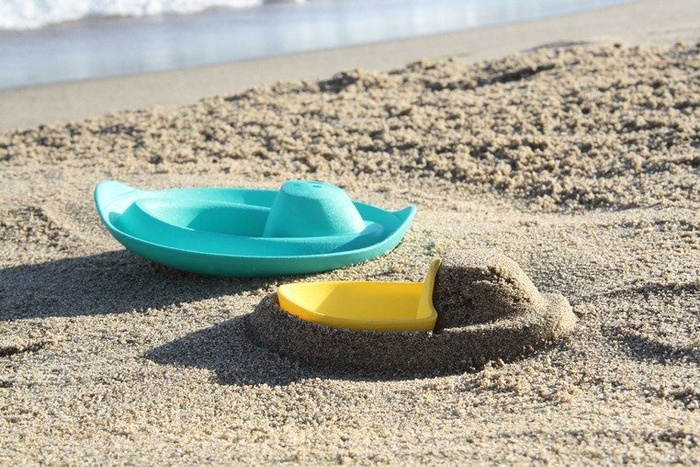 QUUT Foremka wielofunkcyjna do piasku i do kąpieli Łódka Sloopi