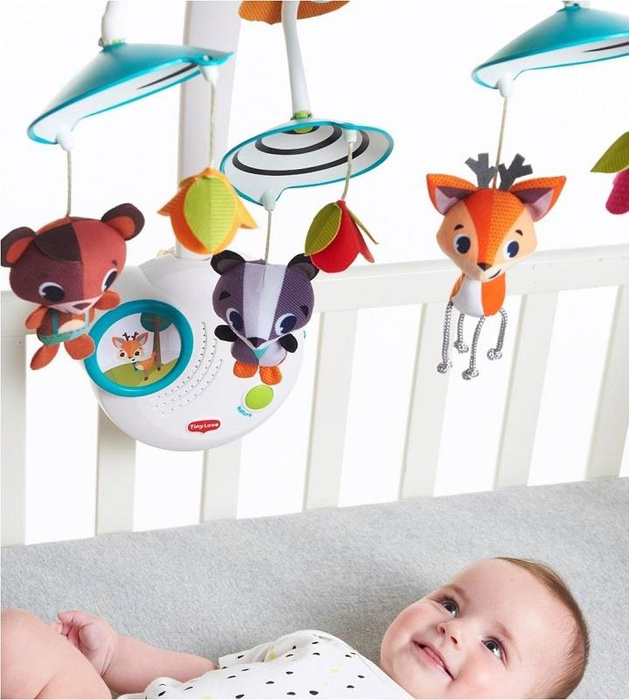 Karuzela klasyczna Leśna Kraina Tiny Love TL1305106830 muzyka, ruch i rozwój zmysłów od pierwszych dni życia